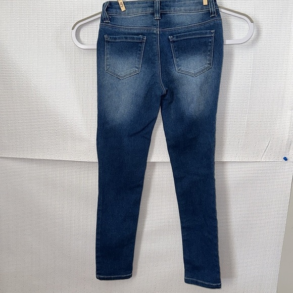 SQUEEZE Low Rise Skinny Denim Jeans Girls Size 7 - Picture 4 of 5